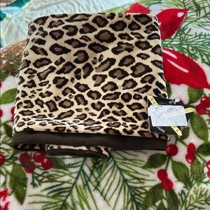 Leopard Print Scarf NWT